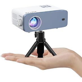 Electric Keystone Projector, VOPLLS Projector with WiFi and Bluetooth, Native 1080P Outdoor Home Theater Movie Projector, 50％Zoom, Compatible with HDMl, USB, AV, Smartphone/Tablet/Laptop (20000L)