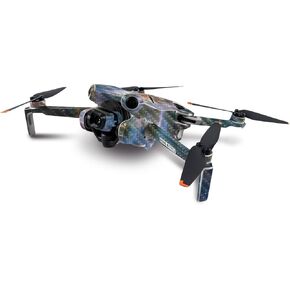 MightySkins Carbon Fiber Skin Compatible with DJI Mini 4 Pro - Eagle Nebula | Protective, Durable Textured Carbon Fiber Finish | Easy to Apply