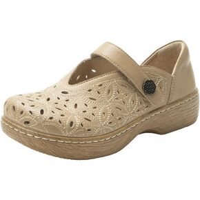 Alegria Women's Opheliah V-Cut Mary Jane Strap Leather Shoe