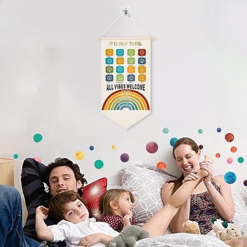 مستقبل العالم في هذه الغرفة - لافتة جدارية معلقة راية علم ديكور هدية للأطفال والمراهقين وغرفة النوم وغرفة اللعب والباب الأمامي وعيد الميلاد هدية عيد الميلاد 11.81 بوصة × 21.65 بوصة in Kuwait