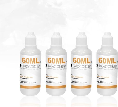 LENSGO Fog Machine Fluid,for LENSGO Smoke Machine,High Density 60ml×6 Bottles in Kuwait