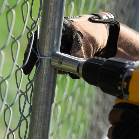 YardGard SpeedyTie T-Post Ties for T Post Fences for Power Drill Tool (EZ Twist Ties, Chain Link Fence, Wire Fence, 11 Gauge Wire Ties, T-Post Ties, T Post Ties) in Kuwait