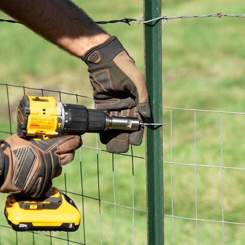 YardGard SpeedyTie T-Post Ties for T Post Fences for Power Drill Tool (EZ Twist Ties, Chain Link Fence, Wire Fence, 11 Gauge Wire Ties, T-Post Ties, T Post Ties) in Kuwait