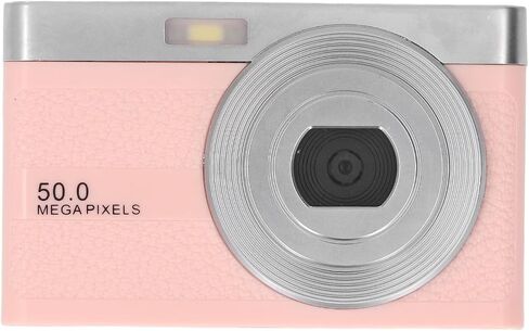 Digital Camera, 50 MP 1080P HD Autofocus, Vintage Digital Camera with 16X Zoom, Support Video and Photo Transfer, Playback, Fill Light, Slow Motion Function for Recording Life in Saudi Arabia