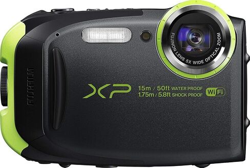 كاميرا Fujifilm FinePix XP80 16.2 ميجابكسل رقمية مقاومة للماء مع شاشة LCD 2.7 بوصة (أسود جرافيت) (متجددة) in Saudi Arabia