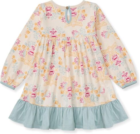 Burt's Bees Baby Baby Girls' Dress, Infant & Toddler, Short & Long-Sleeve, 100% Organic Cotton, Dancing Candy Canes in Saudi Arabia