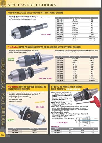 HHIP 3700-0250 1/32 ~ 3/8 بوصة JT2 ظرف حفر بدون مفتاح فائق الدقة in Saudi Arabia