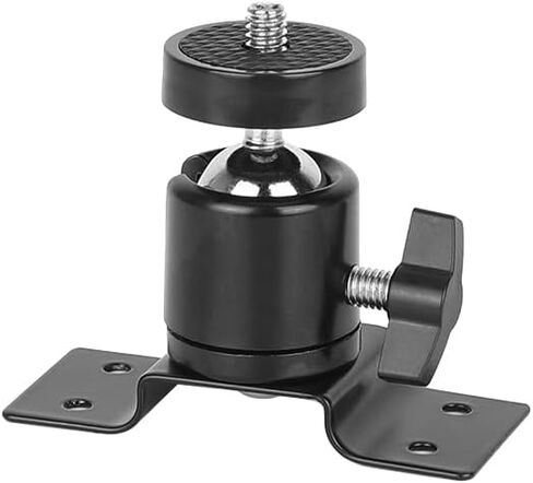 حامل على الحائط مع رأس كروي صغير 1/4 بوصة - 20 لنظام مراقبة ضوء LED للكاميرا in Kuwait