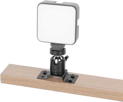 حامل على الحائط مع رأس كروي صغير 1/4 بوصة - 20 لنظام مراقبة ضوء LED للكاميرا in Kuwait