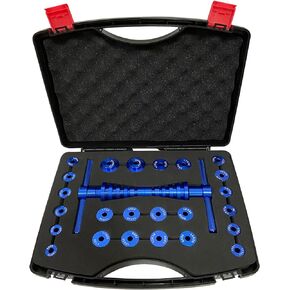 Bicycle Bearing Press Set For Wheels/Hub Bearing Installation Bicycle Soft Tail Frame Turning Point Bearing Hub Assembly Tool-25pcs