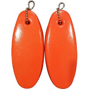 Jumbo Vinyl Coated Floating Keychain Key floatsMade in The USA