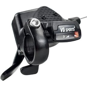VG SPORTS MTB Bike Shifter Levers, 3x8 24Speed Left Right Lever Shifter Kits with Gear Indicator