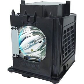 915P049010 915P049A10 Rear Projection Replacement Premium Lamp Bulb with Housing TV Assembly Cage with TV Bulb FOR Mitsubishi WD-Y57 / WD-Y65 / WD-52631 / WD-57731 / WD-57732 / WD-65731 / WD-65732
