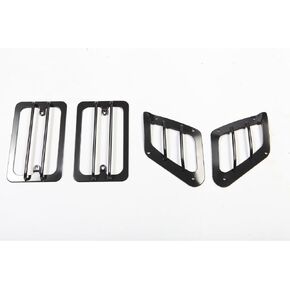 Rugged Ridge | Euro Guard Kit, Turn Signal/Side Marker, Black | 11231.01 | Fits 1997-2006 Jeep Wrangler TJ