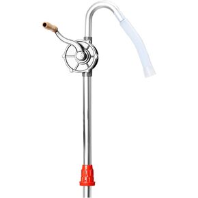 PUNMEW Drum Pump 5 to 55 Gallon Drum Pump Aluminum Corrosion-Resistant Barrel Pump for Oil Transfer Hand Pump