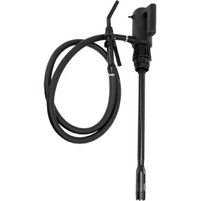 TERA PUMP TReDRUME-CH 12V AC تلسكوبي كهربائي كيميائي (الميثانول والإيثانول ومنظف الفرامل DEF (AdBlue) مضخة طبل نقل 4.2GPM لـ 15 و30 و55 جالونًا مع خرطوم تفريغ بطول 6.6 قدم in Kuwait
