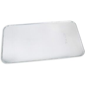 LUMAX LX-1715 Silver 47" x 25" x 1/2" Galvanized Drip Pan Rust Resistant Keeps Garage, Driveways or Automotive Show-Room Floors Safe and Clean from Fluid Drippings.