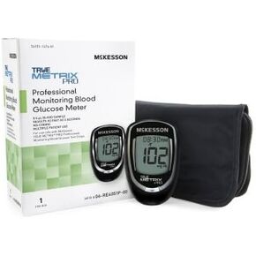 McKesson True METRIX PRO Professional Monitoring Blood Glucose Meter - 1/Box