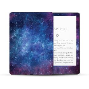MightySkins Skin Compatible with Amazon Kindle Paperwhite 5 6.8-inch 11th Gen (2021) Full Wrap - Nebula | Protective, Durable, and Unique Vinyl Decal wrap Cover | Easy to Apply | Made in The USA