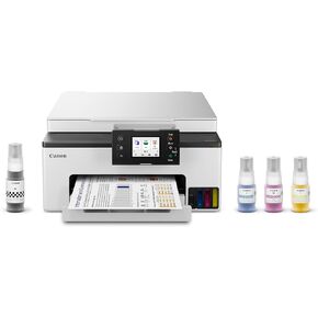 Canon Megatank GX1020 All-in-One Wireless Supertank [Megatank] Printer | Print, Copy and Scan| Mobile Printing |2.7" LCD Color Touchscreen | Auto Duplex Printing