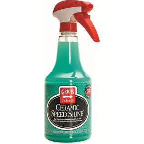Griot's Garage 10945 Ceramic Speed Shine 22oz – Ceramic Quick Detailer & Clay Lubricant, Clean Your Vehicle While Appling Additional SiO2 Protection, Safe on All Existing Ceramic Coatings