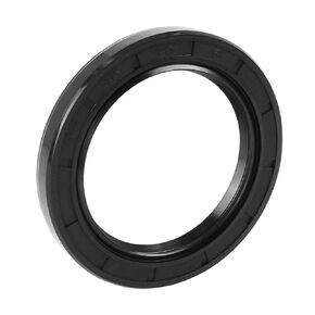X AUTOHAUX 40mm X 55mm X 8mm Black Rubber Cover Double Lip TC Oil Shaft Seal for Car Auto