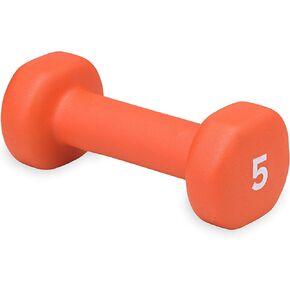 Dumbbell Hand Weight (Sold in Singles) - Neoprene Coated Exercise & Fitness Dumbbell for Home Gym Equipment Workouts Strength Training Free Weights for Women, Men (3lb, 5, 8, 10, 12, 15 Pound)