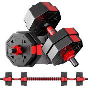 Adjustable Weights Dumbbells Set, 20/30/40/60/80lbs Non-Rolling Adjustable Dumbbell Set, Free Weights Dumbbells Set Hexagon, Weights Set for Home Gym