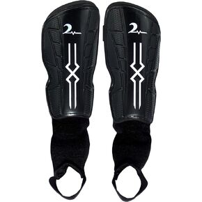 Kids Soccer Shin Guards Small Fits Ages 4-7; Medium Fits Ages 8-13