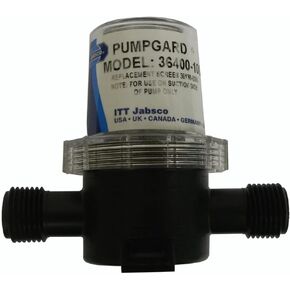 Jabsco Pumpgard in-Line Pump Guard Strainer with 1/2-Inch Threads