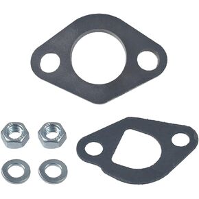 VCUJSUC Exhaust Flange Plate & Gasket Generator for Predator 212cc GX160 Harbor Freight Go Kart Mini Bike
