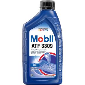 Mobil 1 55221 3309 Automatic Transmission Fluid - 1 Quart (Pack of 12)
