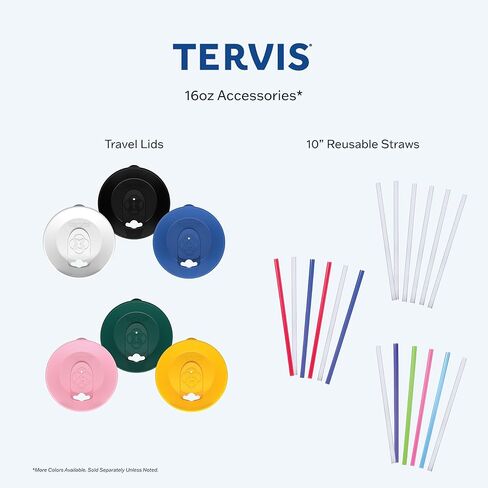 Tervis Ohio State Buckeyes Mascot Colossal Tumbler with Wrap and Red Lid 16oz, Clear in Kuwait