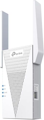 موسع نطاق TP-Link AX1800 WiFi 6 مع منفذ إيثرنت | تقوية إشارة الإنترنت للمنزل | مضخم مكرر لاسلكي ثنائي النطاق | وضع نقطة الوصول | إعداد التطبيق | متوافق مع OneMesh (RE615X) in Kuwait
