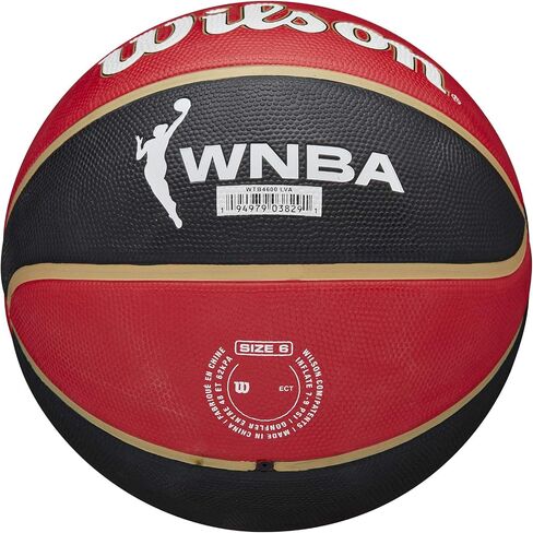 كرات سلة WNBA Team Tribute من WILSON - رسمية للسيدات، مقاس 6-28.5 بوصة in Saudi Arabia