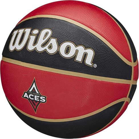 كرات سلة WNBA Team Tribute من WILSON - رسمية للسيدات، مقاس 6-28.5 بوصة in Saudi Arabia