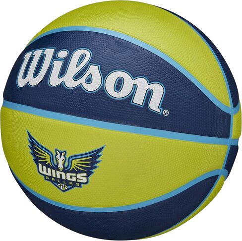 كرات سلة WNBA Team Tribute من WILSON - رسمية للسيدات، مقاس 6-28.5 بوصة in Saudi Arabia