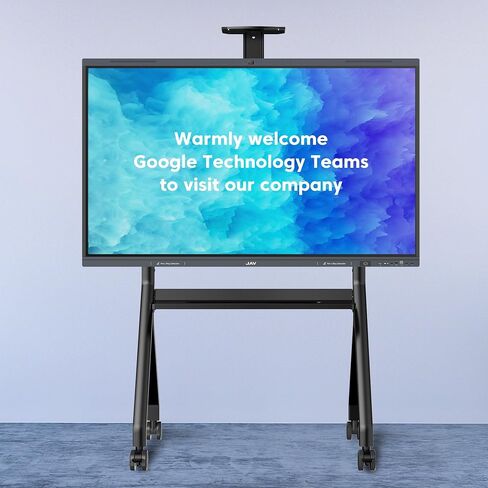 JAV Smart Board Stand for Interactive Whiteboard 55", Four Lockable Wheels, Design for The Modern Office or Classroom in Saudi Arabia