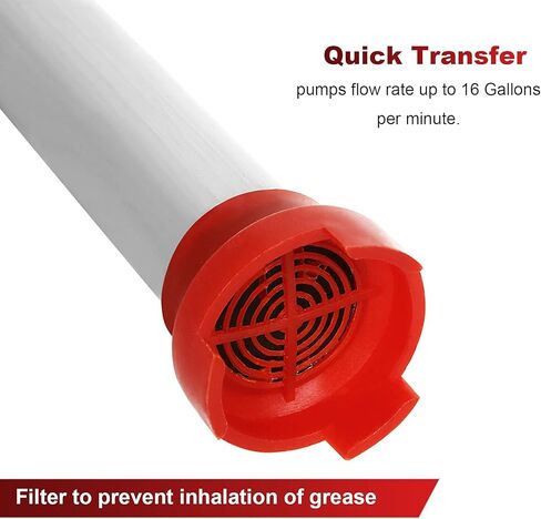 MNKNENG Barrel Pump 15 to 55 Gallon Drum Pump Rotary Hand Pump Fuel Pumps Transfer, Aluminum Heavy Duty Rotary Barrel Pump, Hand Drum Pump For Gasoline, Kerosene, Oil, Diesel, Hydraulic Fluid in Kuwait