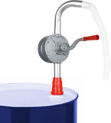 MNKNENG Barrel Pump 15 to 55 Gallon Drum Pump Rotary Hand Pump Fuel Pumps Transfer, Aluminum Heavy Duty Rotary Barrel Pump, Hand Drum Pump For Gasoline, Kerosene, Oil, Diesel, Hydraulic Fluid in Kuwait