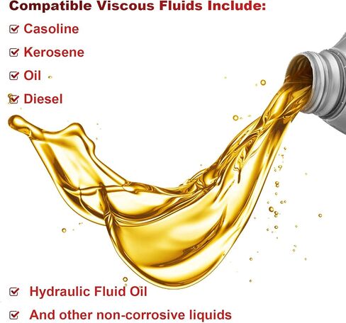 MNKNENG Barrel Pump 15 to 55 Gallon Drum Pump Rotary Hand Pump Fuel Pumps Transfer, Aluminum Heavy Duty Rotary Barrel Pump, Hand Drum Pump For Gasoline, Kerosene, Oil, Diesel, Hydraulic Fluid in Kuwait