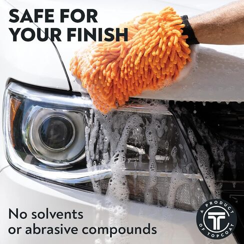TopCoat PolyWash - Concentrated, Water-Based Car Wash - Exterior Care Products - Car Cleaner Prep for F11 16-Ounce Bottle in Saudi Arabia