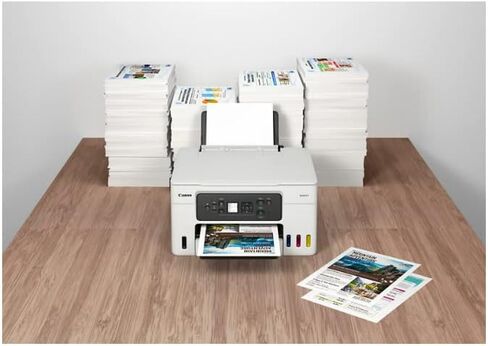 Canon PIXMA G6020 All-in-One Supertank Wireless (Megatank) Printer, Copier and Scan with Mobile Printing, Black, Works with Alexa in Kuwait