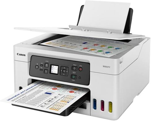 Canon PIXMA G6020 All-in-One Supertank Wireless (Megatank) Printer, Copier and Scan with Mobile Printing, Black, Works with Alexa in Kuwait