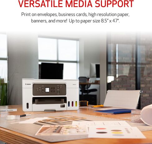 Canon PIXMA G6020 All-in-One Supertank Wireless (Megatank) Printer, Copier and Scan with Mobile Printing, Black, Works with Alexa in Kuwait
