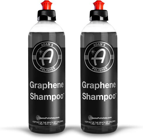 Adam's Graphene Shampoo 5 Gallon - Graphene Ceramic Coating Infused Car Wash Soap - Powerful Cleaner & Protection In One Step - pH Neutral, High Suds For Foam Cannon, Foam Gun, Or Detailing Bucket in Saudi Arabia