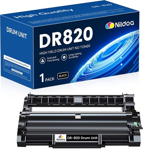 وحدة طبل DR-820 DR820 [ليس حبر] بديلة لأخيه DR-820 MFC-L5900DW HL-L6200DW HL-L5100DN MFC-L5800DW MFC-L5700DW HL-L5200DWT MFC-L6700DW HL-L5200DW حزمة واحدة in Kuwait