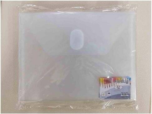YESSART 5x7 Small Plastic Envelopes Receipt Check Storage File Holder Case 20 Pack Hook & Loop Closure in Saudi Arabia