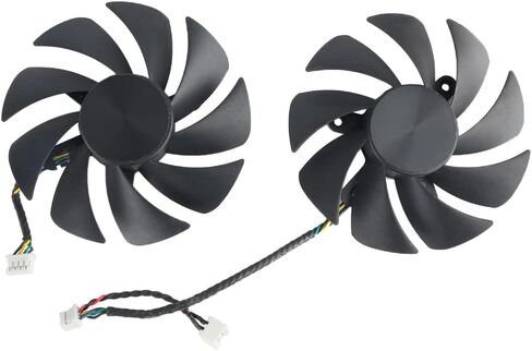 PLA09215B12H Graphics Card Fan Replacement for OEM Dell RTX 3060 3070 3080 3090 Video Card Cooling Fan Replace (Fan-AB) in Saudi Arabia