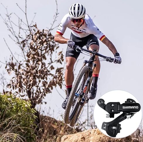 دراجة هوائية خلفية Derailleur RD-TZ31-A Tourney 6/7 سرعة للدراجة الجبلية حامل مباشر/حامل شماعات in Kuwait